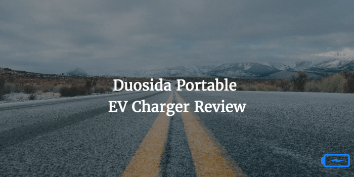 Duosida Portable Electric Vehicle Charger Review & Buyer's Guide